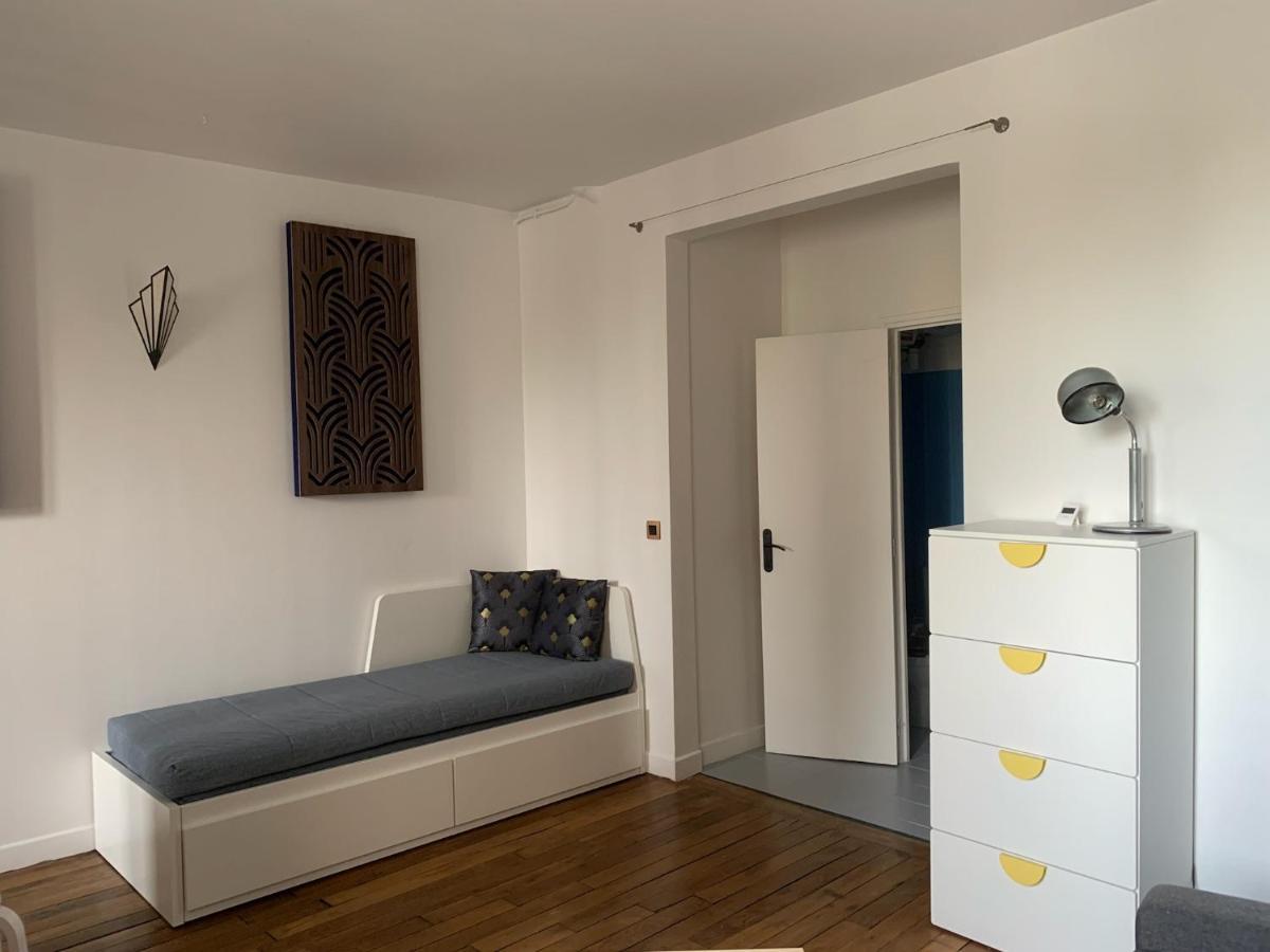 Studio Perfect For 2 Adults And 1 Kid, And Up To 2 Kids - Jourdain 20E, 25Mn To Louvre Via Line M11 Parijs Buitenkant foto