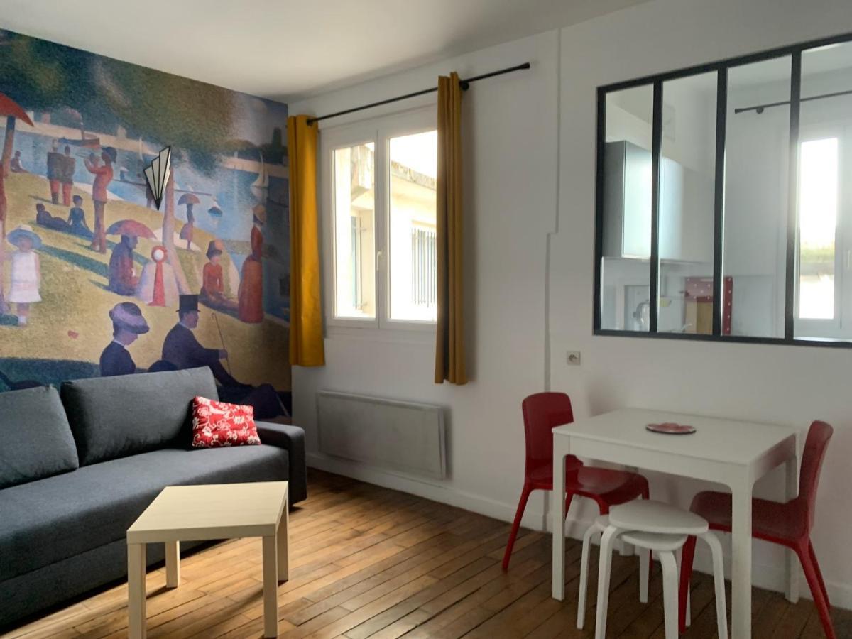 Studio Perfect For 2 Adults And 1 Kid, And Up To 2 Kids - Jourdain 20E, 25Mn To Louvre Via Line M11 Parijs Buitenkant foto