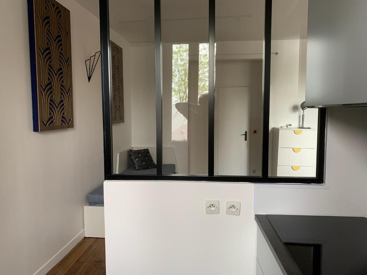 Studio Perfect For 2 Adults And 1 Kid, And Up To 2 Kids - Jourdain 20E, 25Mn To Louvre Via Line M11 Parijs Buitenkant foto