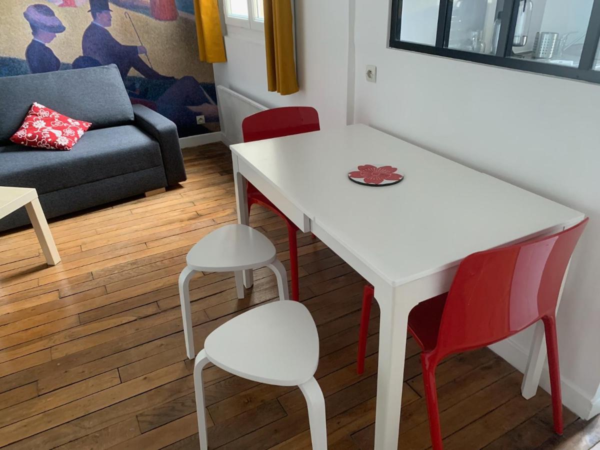 Studio Perfect For 2 Adults And 1 Kid, And Up To 2 Kids - Jourdain 20E, 25Mn To Louvre Via Line M11 Parijs Buitenkant foto