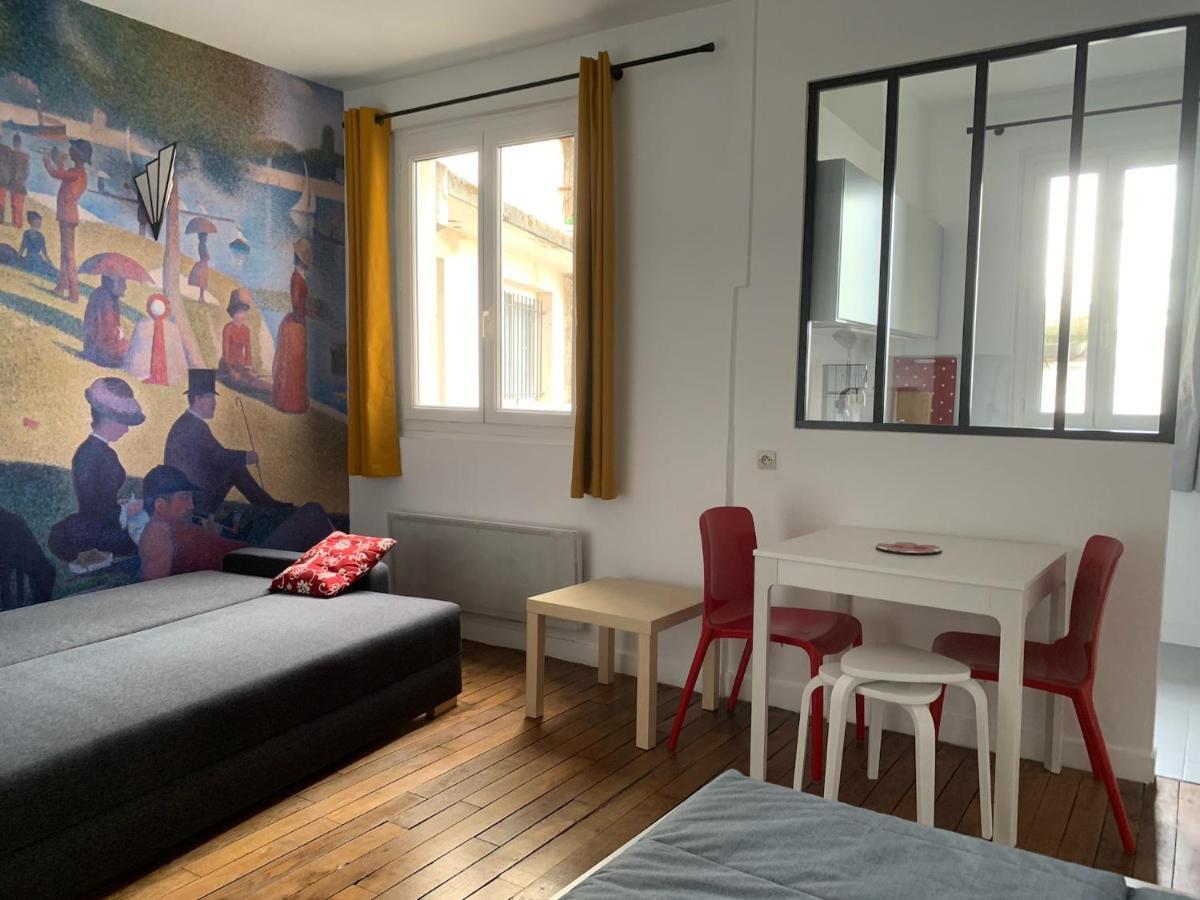 Studio Perfect For 2 Adults And 1 Kid, And Up To 2 Kids - Jourdain 20E, 25Mn To Louvre Via Line M11 Parijs Buitenkant foto